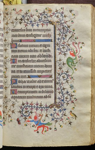 Hours of Charles the Noble, King of Navarre (1361-1425): fol. 108r, Text