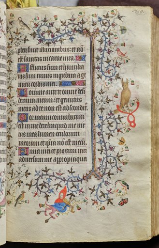 Hours of Charles the Noble, King of Navarre (1361-1425): fol. 110r, Text