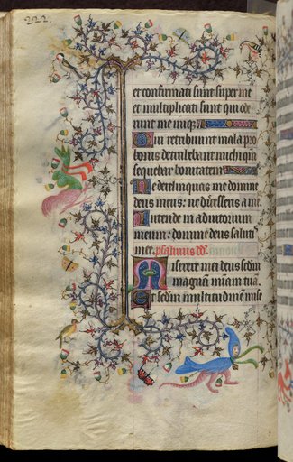 Hours of Charles the Noble, King of Navarre (1361-1425): fol. 111v, Text