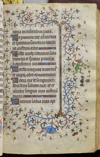 Hours of Charles the Noble, King of Navarre (1361-1425): fol. 113r, Text