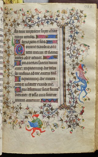 Hours of Charles the Noble, King of Navarre (1361-1425): fol. 114r, Text