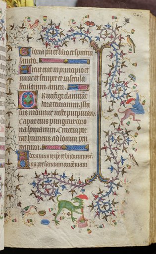 Hours of Charles the Noble, King of Navarre (1361-1425): fol. 131r, Text