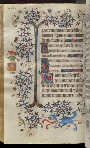 Hours of Charles the Noble, King of Navarre (1361-1425): fol. 132v, Text