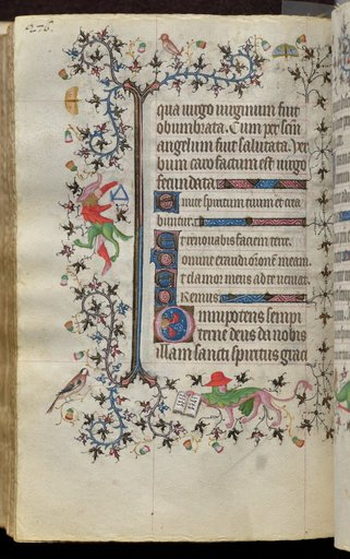 Hours of Charles the Noble, King of Navarre (1361-1425): fol. 138v, Text