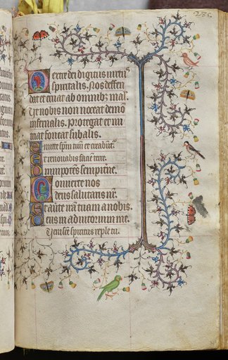 Hours of Charles the Noble, King of Navarre (1361-1425): fol. 143r, Text