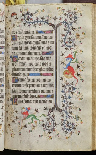 Hours of Charles the Noble, King of Navarre (1361-1425): fol. 147r, Text