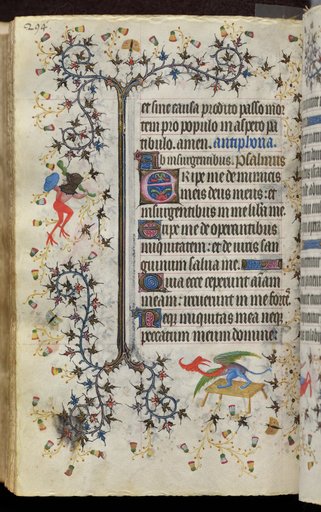 Hours of Charles the Noble, King of Navarre (1361-1425): fol. 147v. Text