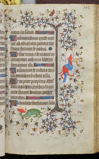 Hours of Charles the Noble, King of Navarre (1361-1425): fol. 167r, Text