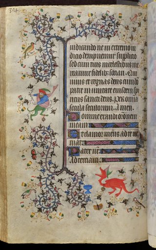 Hours of Charles the Noble, King of Navarre (1361-1425): fol. 172v, Text