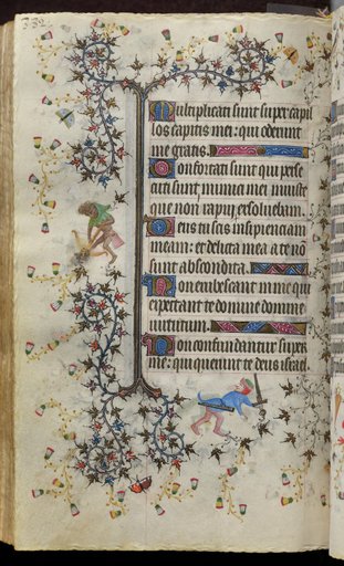Hours of Charles the Noble, King of Navarre (1361-1425): fol. 186v, Text