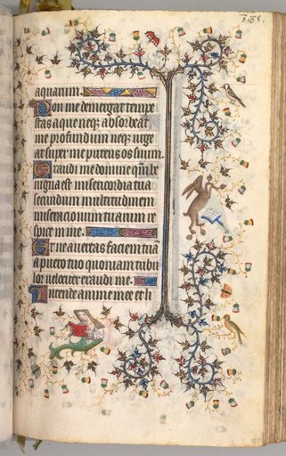 Hours of Charles the Noble, King of Navarre (1361-1425): fol. 188r, Text