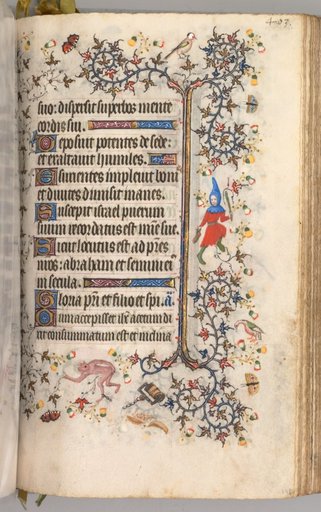 Hours of Charles the Noble, King of Navarre (1361-1425): fol. 196r, Text