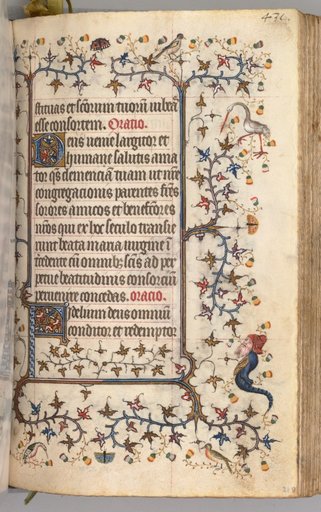 Hours of Charles the Noble, King of Navarre (1361-1425): fol. 210r, Text