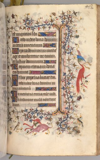 Hours of Charles the Noble, King of Navarre (1361-1425): fol. 225r, Text