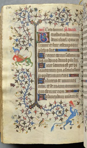 Hours of Charles the Noble, King of Navarre (1361-1425): fol. 251v, Text