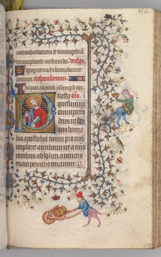 Hours of Charles the Noble, King of Navarre (1361-1425): fol. 271r, St. Barnabus