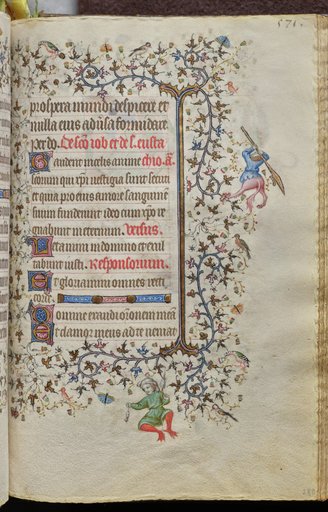 Hours of Charles the Noble, King of Navarre (1361-1425): fol. 280r, Text