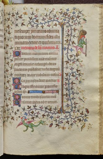 Hours of Charles the Noble, King of Navarre (1361-1425): fol. 285r, Text