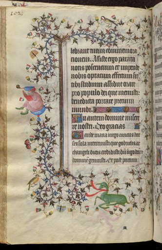 Hours of Charles the Noble, King of Navarre (1361-1425): fol. 51v, Text