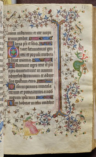 Hours of Charles the Noble, King of Navarre (1361-1425): fol. 69r, Text