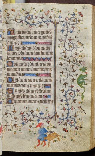 Hours of Charles the Noble, King of Navarre (1361-1425): fol. 92r, Text
