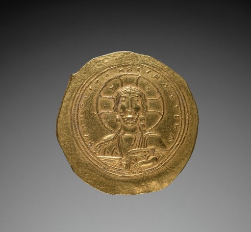 Nomisma with Constantine IX Monomachus (obverse)
