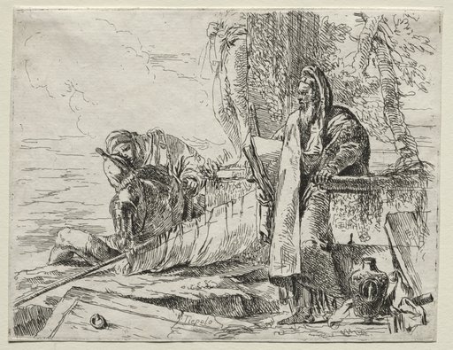 Various Caprices: The Philosopher Holding a Book