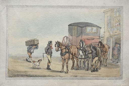 Postboys and Posthorses at the White Hart Inn