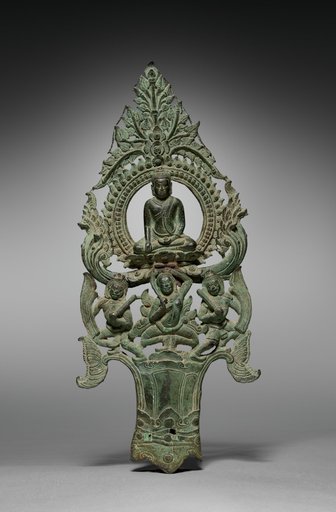 Portable icon of Shakyamuni Buddha in the Earth-touching gesture