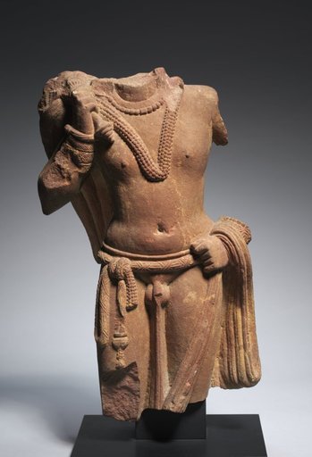 Attendant Bearing a Fly Whisk (Chauri)