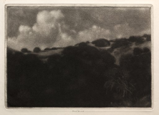 Night - California Hills