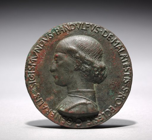 Portrait of Sigismondo Pandolfo Malatesta, Lord of Rimini and Fano (obverse) Portrait of Sigismondo Pandolfo Malatesta, Lord of Rimini and Fano (reverse)