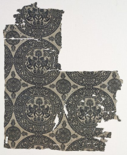 Fragments with Griffins in Roundels