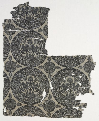 Fragments with Griffins in Roundels