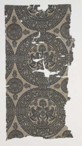 Fragments with Griffins in Roundels