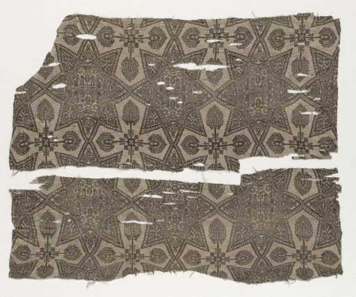 Fragments with Eight-Pointed Star (Two Pieces)