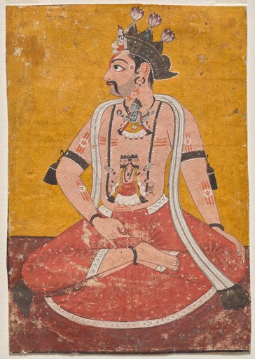 Man Dhata in Yogi Position