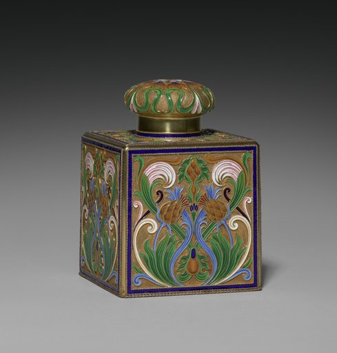 Covered Tea Caddy