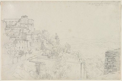 Saint Agostino from Bulagajo, Perugia (San Agostino dalla parte del Bulagajo, Perugia)