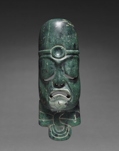 Elongated Mask Ornament