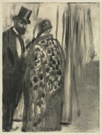 Conversation: Ludovic Halévy and Madame Cardinal (The Conversation) for "La Famille Cardinal" by Ludovic Halévy