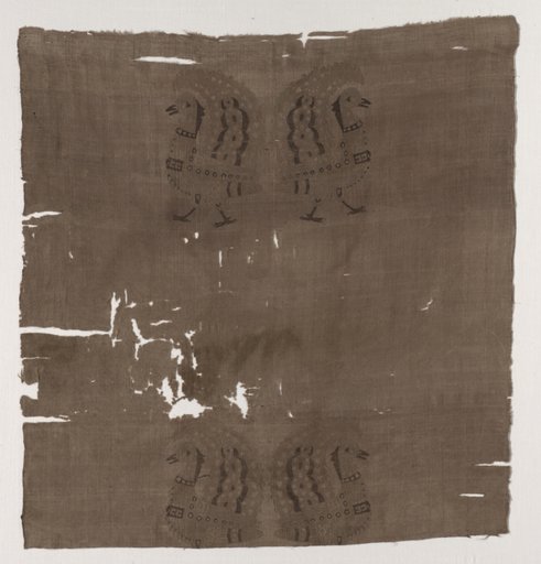 Fragment with peacocks