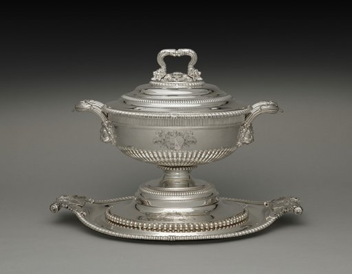 Covered Tureen on Stand