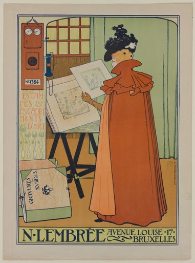 Poster for the Lembrée Gallery