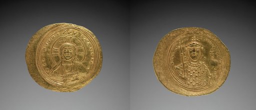 Nomisma with Constantine IX Monomachus