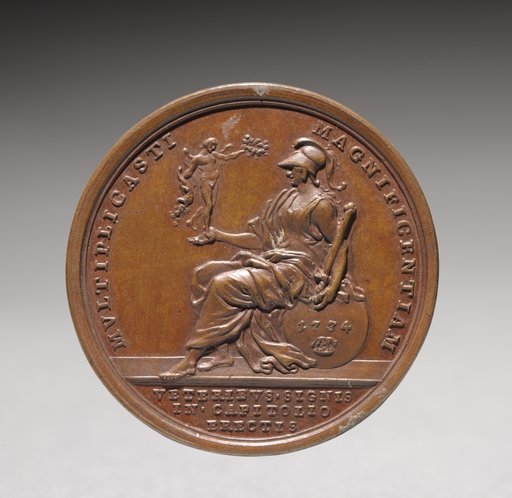 Portrait of Pope Clement XII Corsini (reverse)