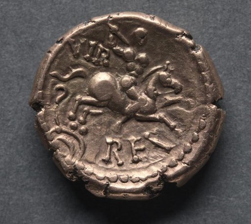 Verica Stater: Sunken Tablet (obverse)