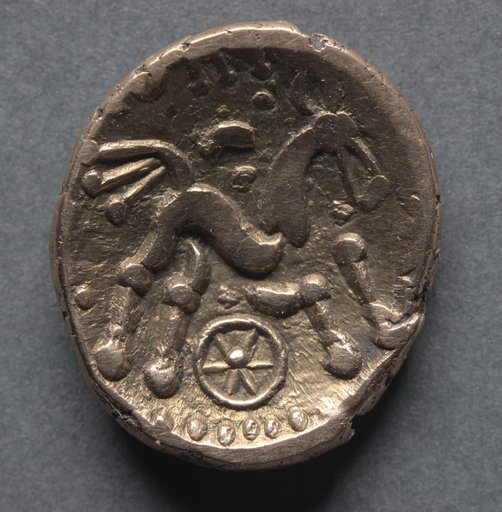 Catti Stater: Tree Symbol on Plain Field (obverse)