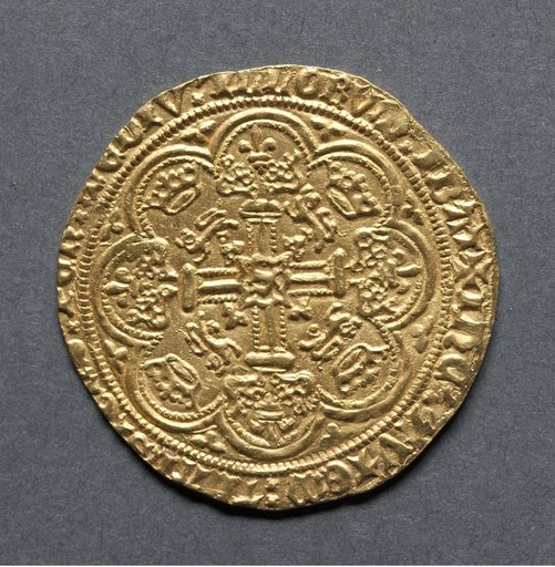 Noble: Henry IV Standing in Ship with Shield of Arms (obverse); Ornamental Cross with Lis Terminals (reverse)