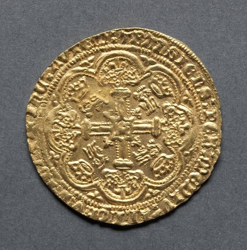 Noble: Ornamental Cross with Lis Terminals (reverse)